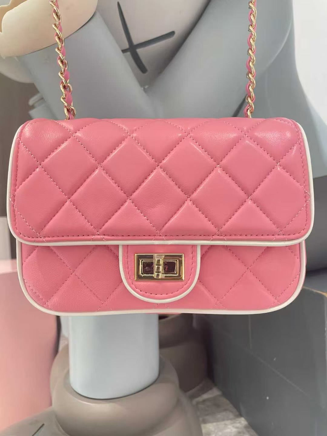 CC style- Leather Sling Bag