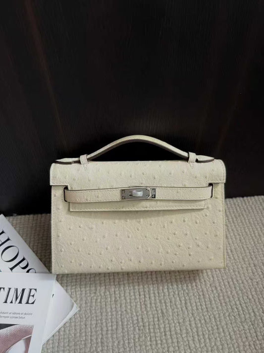 H collection- Ostrich Kelly 1
