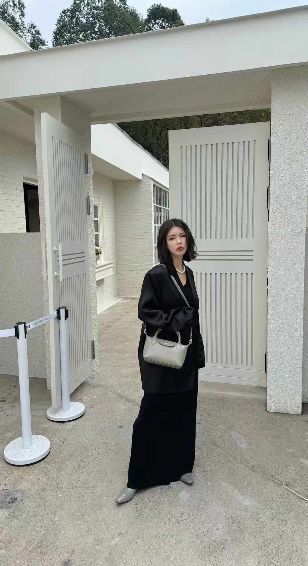 Korea product- Leather Dumping bag