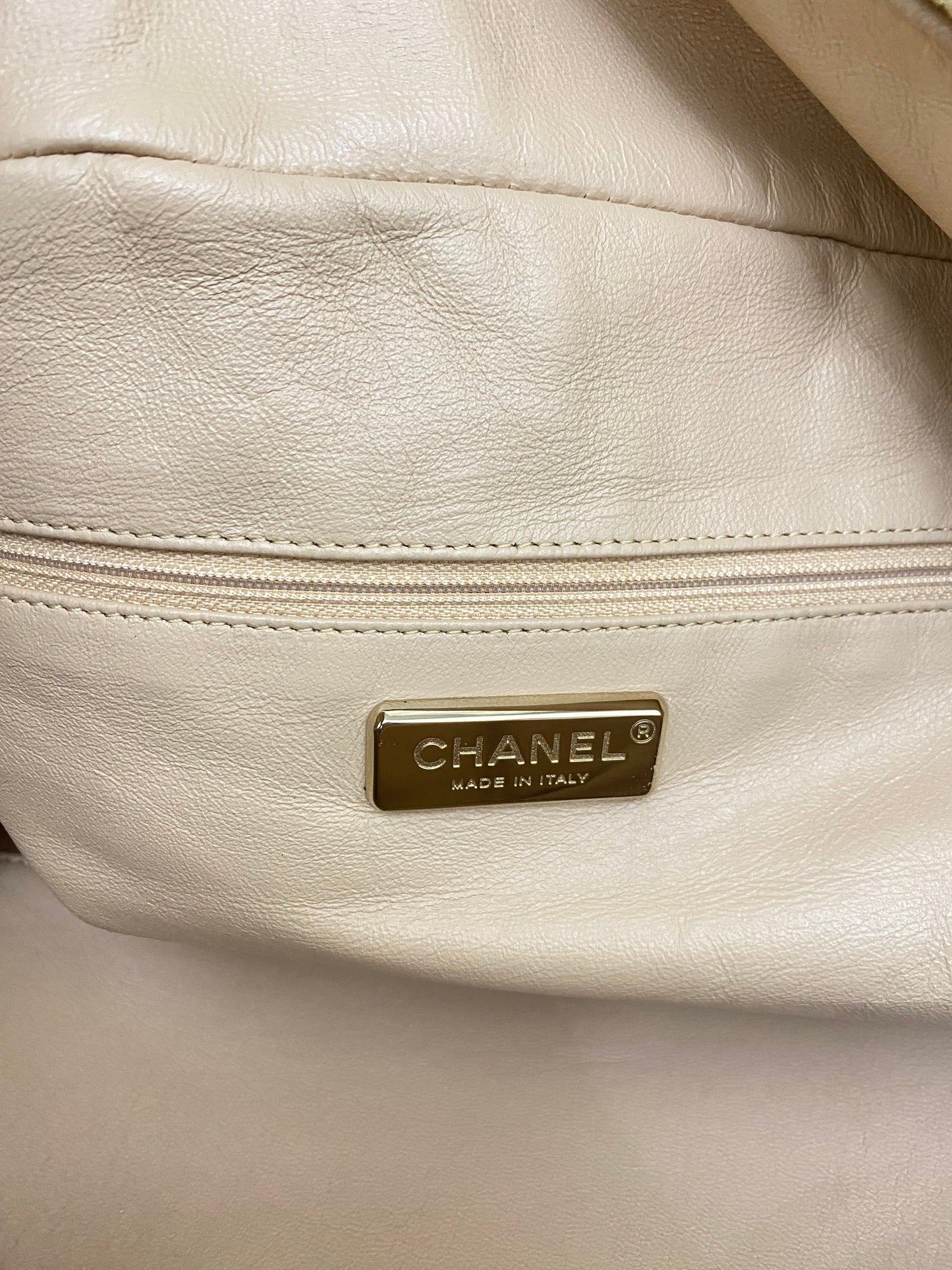 Japan Vintage - CHANEL 金銀色保齡球袋