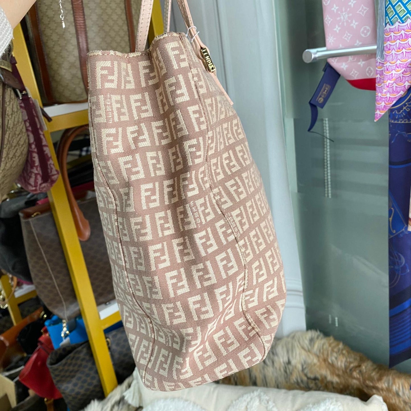 Japan Vintage - Fendi Pink Tote( sold)