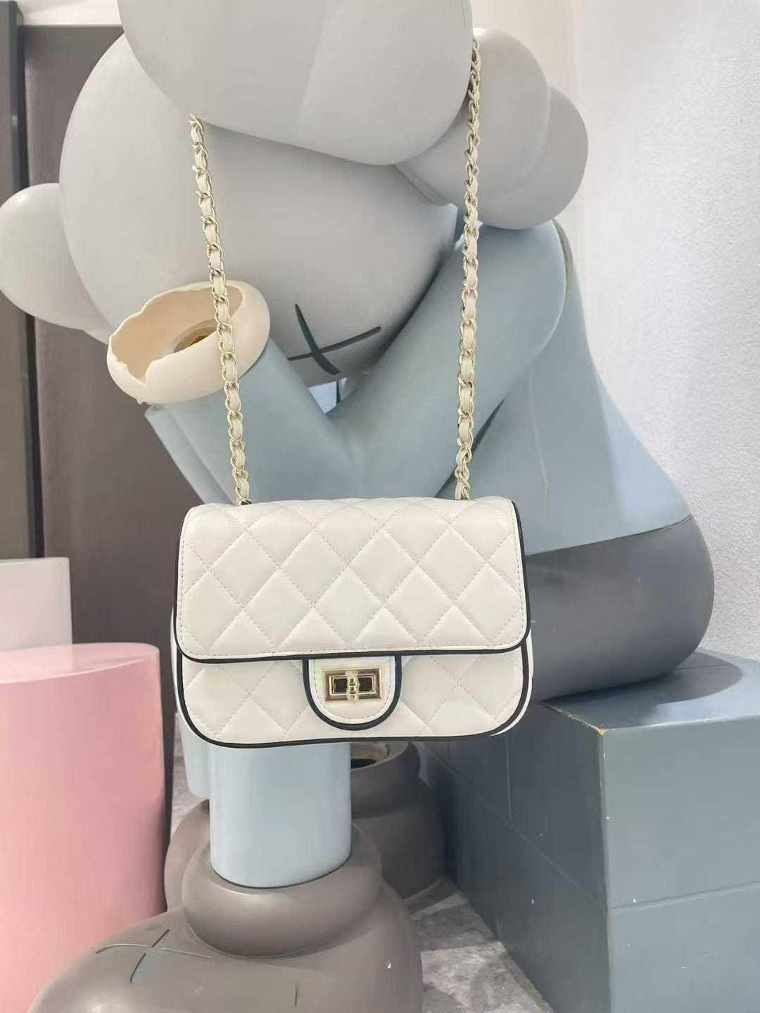 CC style- Leather Sling Bag