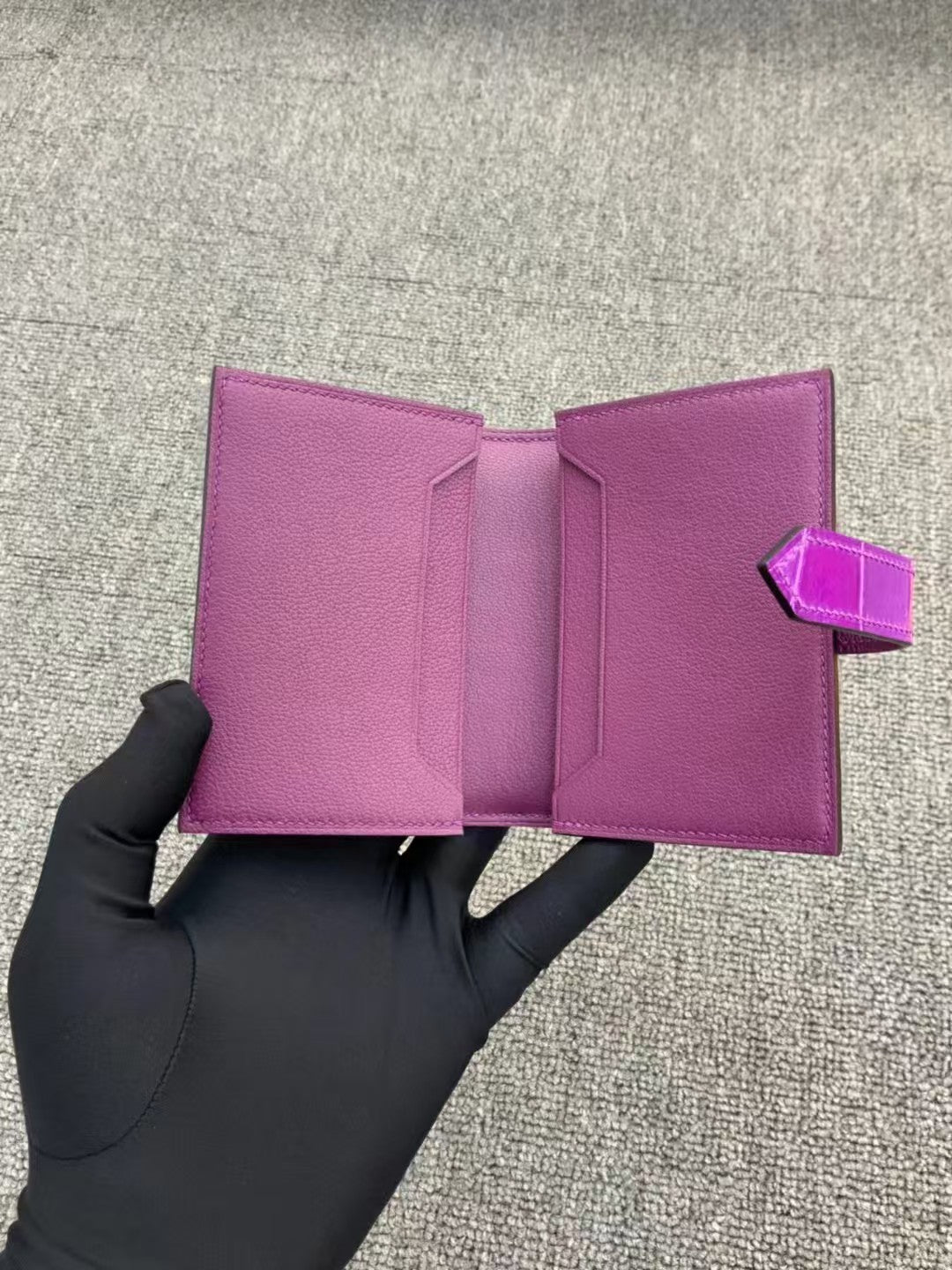 H collection- Handmade card holder