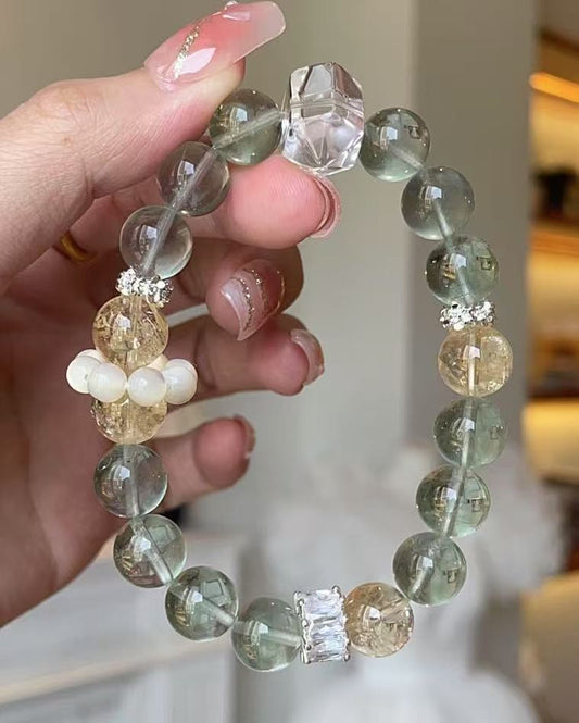 Crystal-綠螢石手鍊 Green Fluorite Bracelet