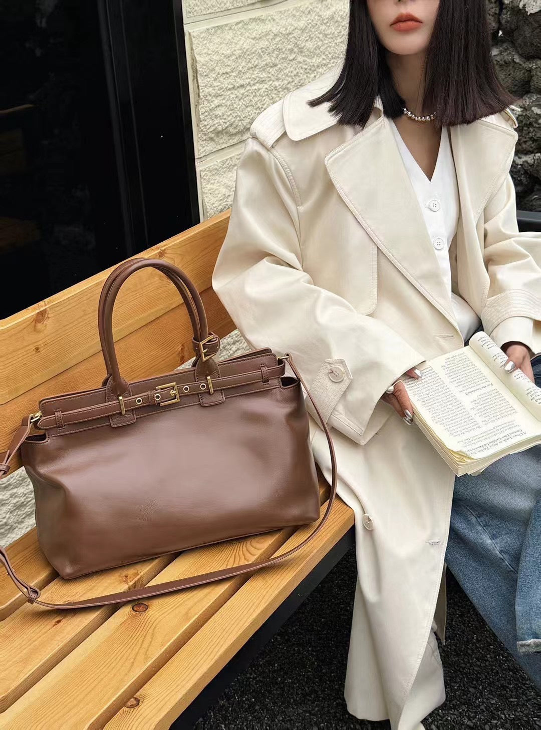 Korea Product- Leather Tote