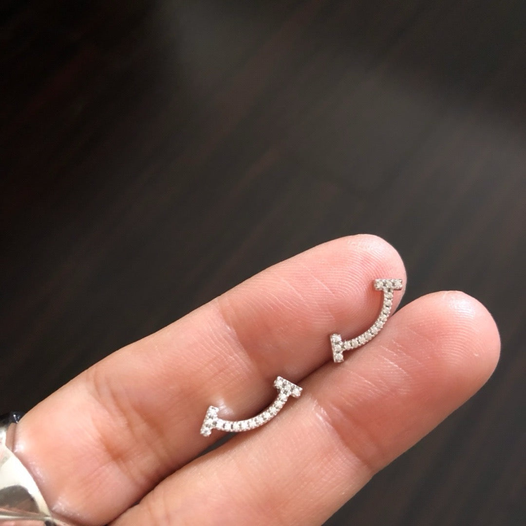 925 Sliver Earring - Smile 😊