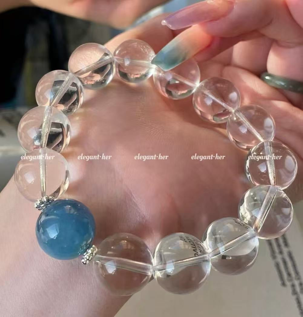 Crystal- 15mm白手晶手串