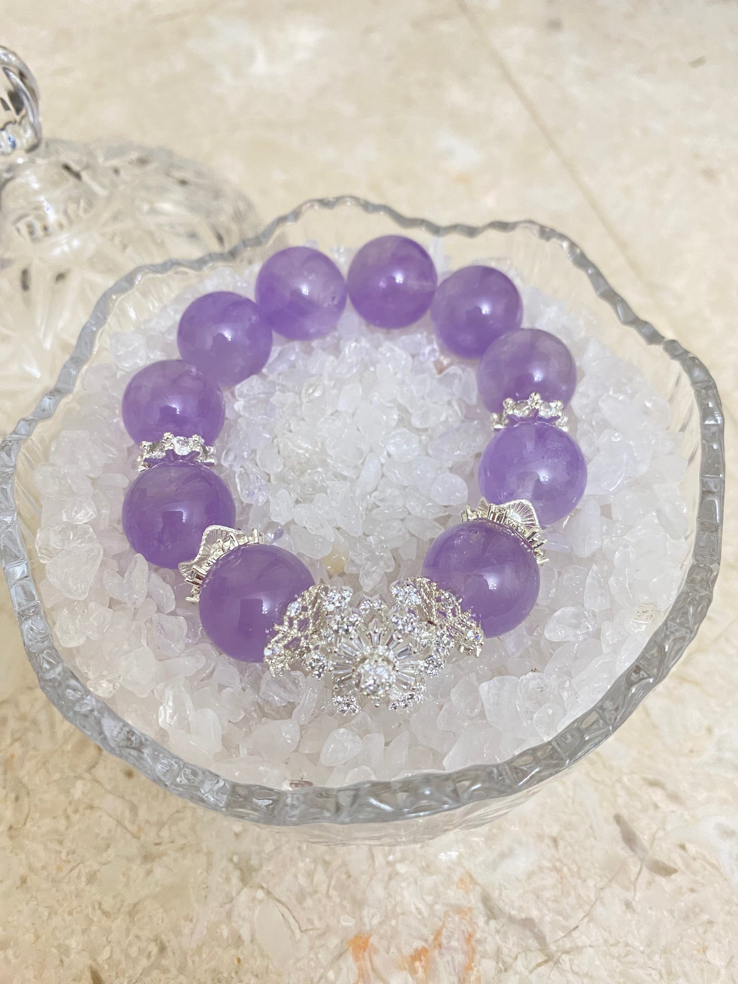 Crystal - Bolivian Amethyst Bracelet