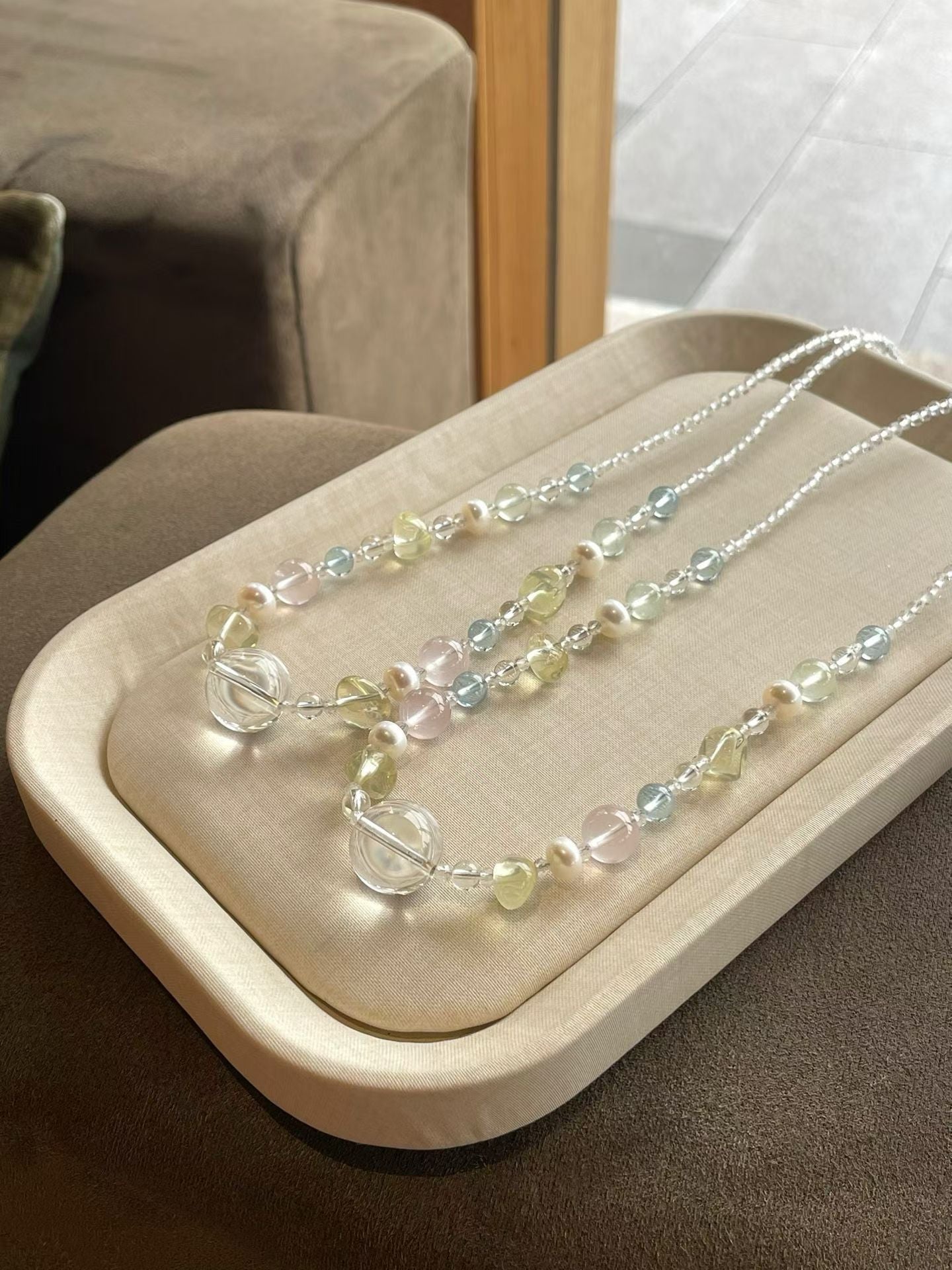 Crystal Necklace- 水晶多寶項鍊
