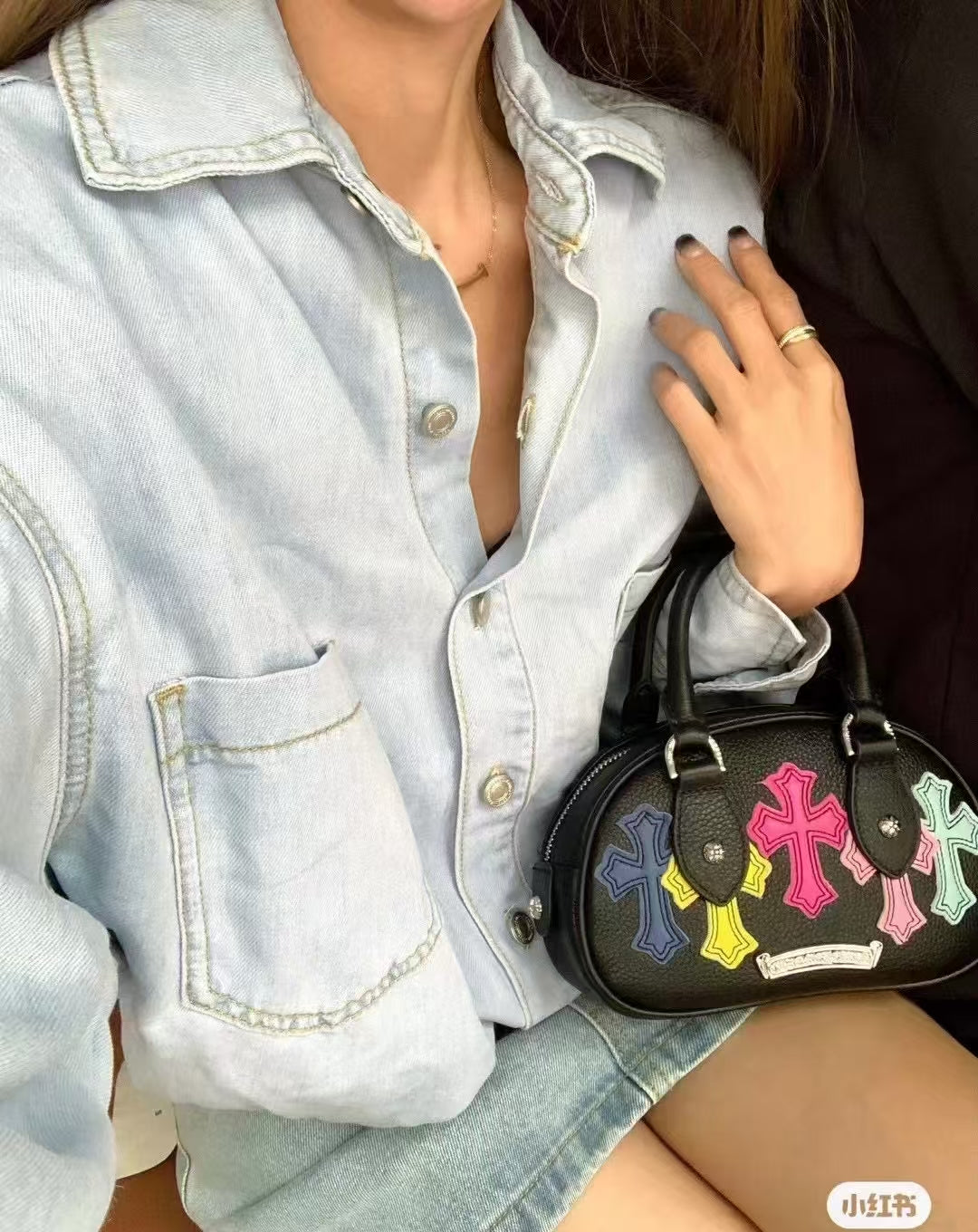 CH_collect- Crosse leather mini bag 20cm