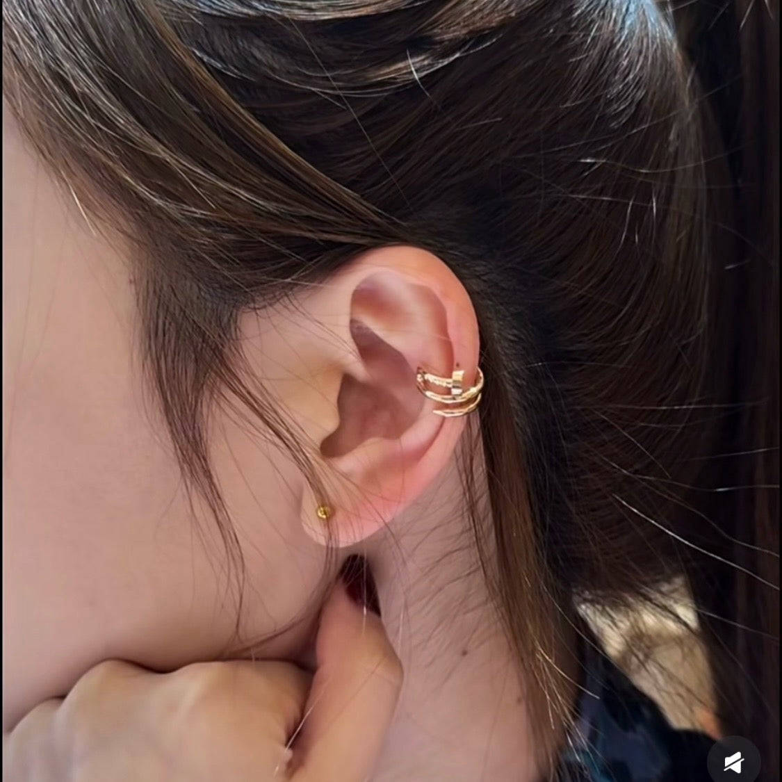 925 Sliver | Ear cuffs smooth nails