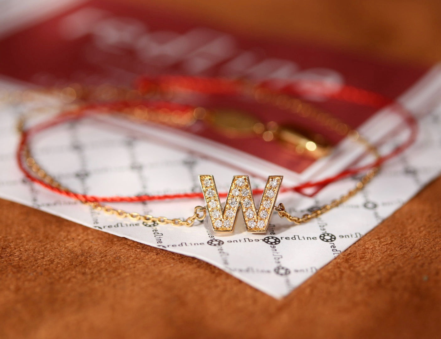 Jewelry | 18K金字母天然鑽石手鍊